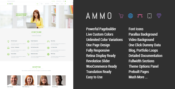 Ammo - Corporate MultiPurpose Theme Logo