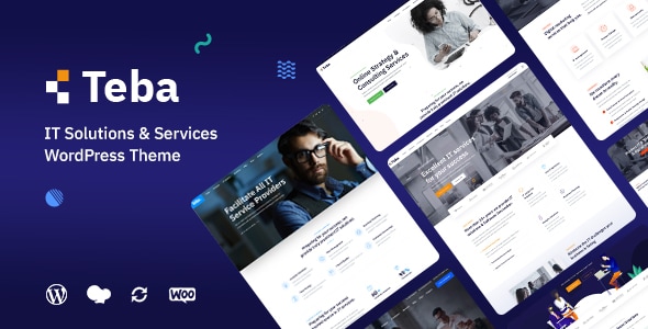 Teba - IT Solutions & Services WordPress Theme Logo